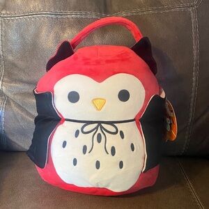 Squishmallow “Demi” Trick or Treat plush candy bucket